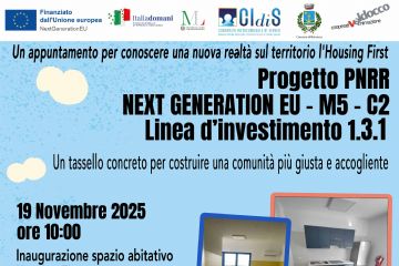 Inaugurazione Spazio Abitativo Housing First