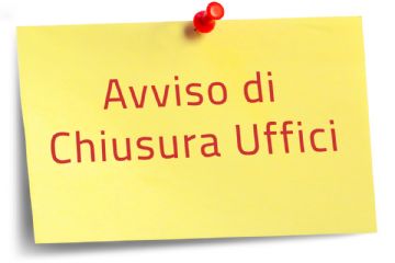 Chiusura Consorzio Intercomunale di Servizi C.I. di S. : Venerd&#236; 02/01/2026